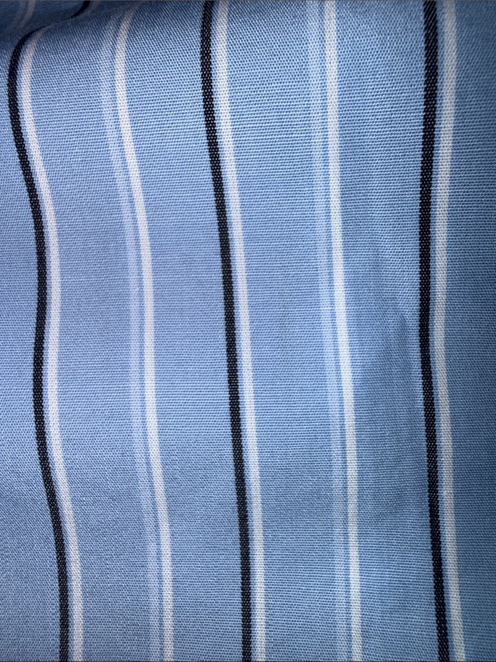 Lauren Ralph Lauren Blue Striped 100% Cotton Pajama Set | Size M - Picture 13 of 13